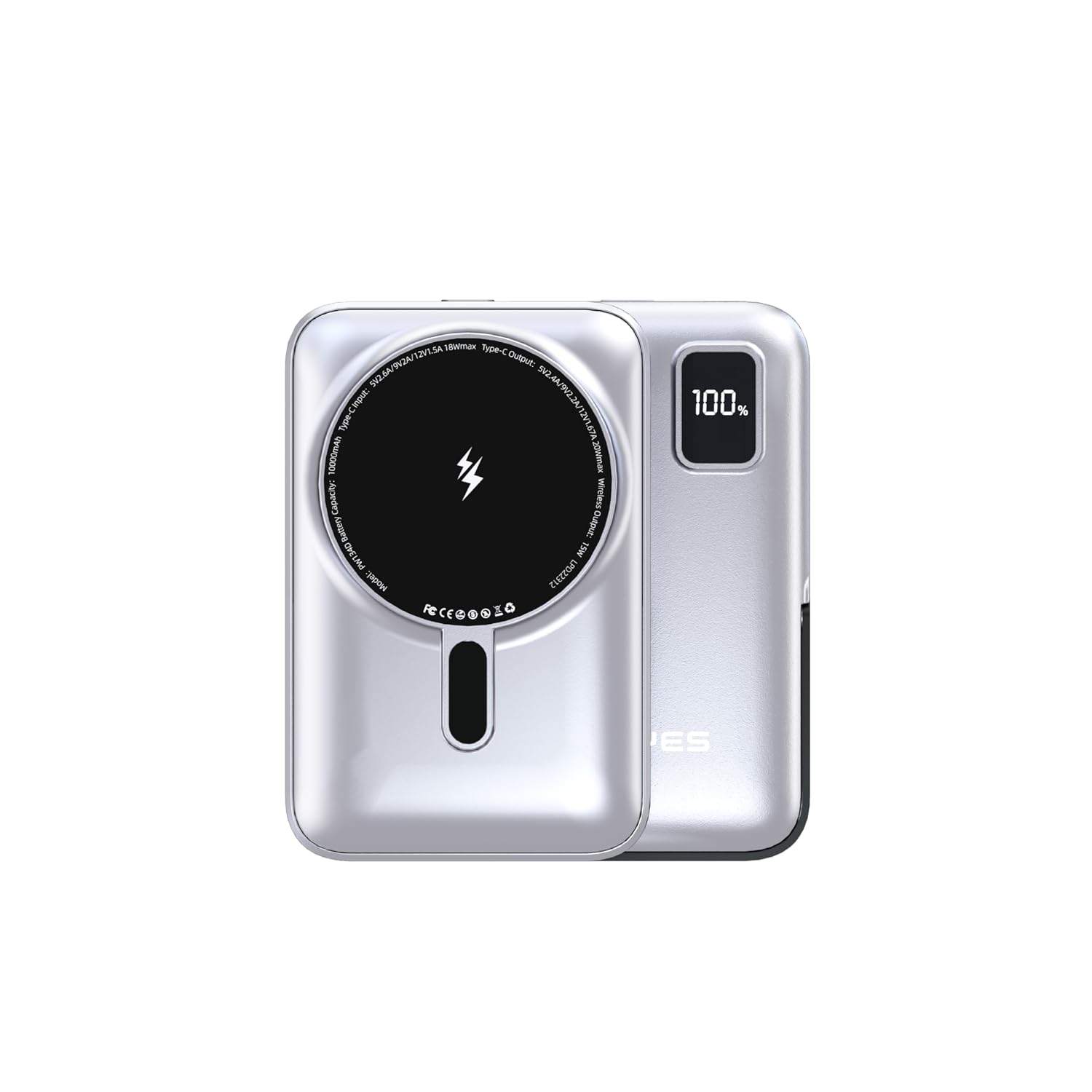 פאוור בנק Lenyes PW134D מגנטי אלחוטי 10000mAh