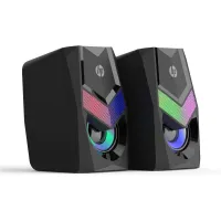 HP DHE-6000 RGB Wired Stereo Speakers