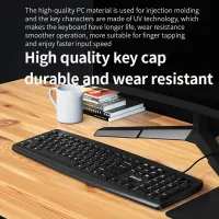 DM K10 Wired USB Keyboard