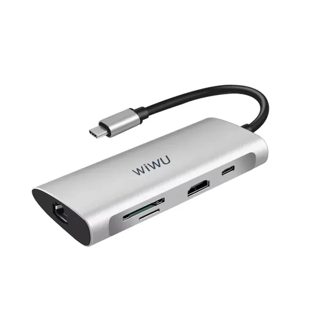WIWU Alpha 8-in-1 USB-C Hub