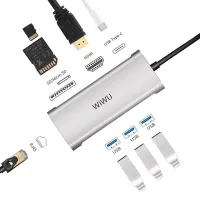 WIWU Alpha 8-in-1 USB-C Hub