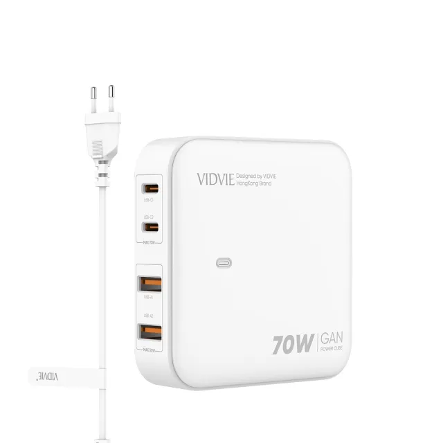 VIDVIE PLE259 70W GaN Desktop Charger