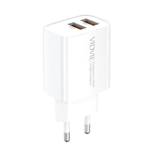 VIDVIE PLE272 12W Dual USB Fast Charger