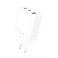 VIDVIE PLE266 66W Triple-Port PD Fast Charger (2 Type-C + USB)