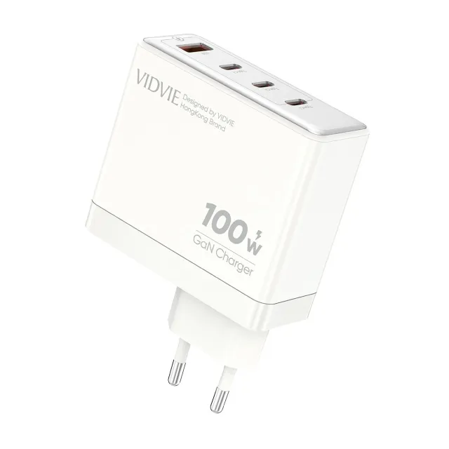VIDVIE XL-PLE225 100W GaN Fast Charger (3 Type-C + USB)
