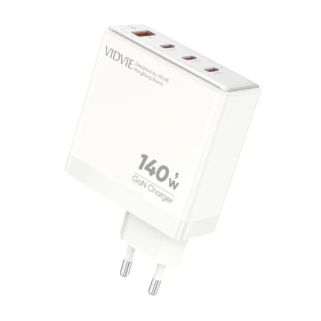 VIDVIE XL-PLE226 140W GaN Fast Charger (3 Type-C + USB)