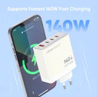 VIDVIE XL-PLE226 140W GaN Fast Charger (3 Type-C + USB)