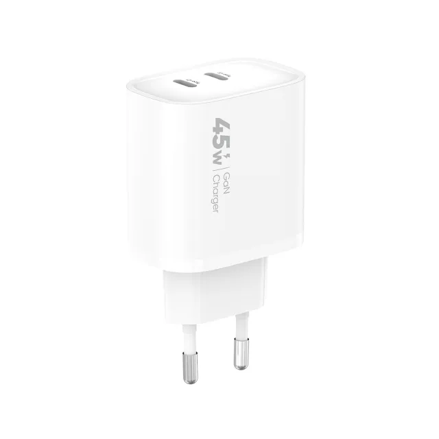 VIDVIE PLE261 45W Dual Type-C GaN Charger with 60W Cable