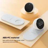 VIDVIE WLC1415 5-in-1 Wireless Charger, Speaker, Clock and Night Light