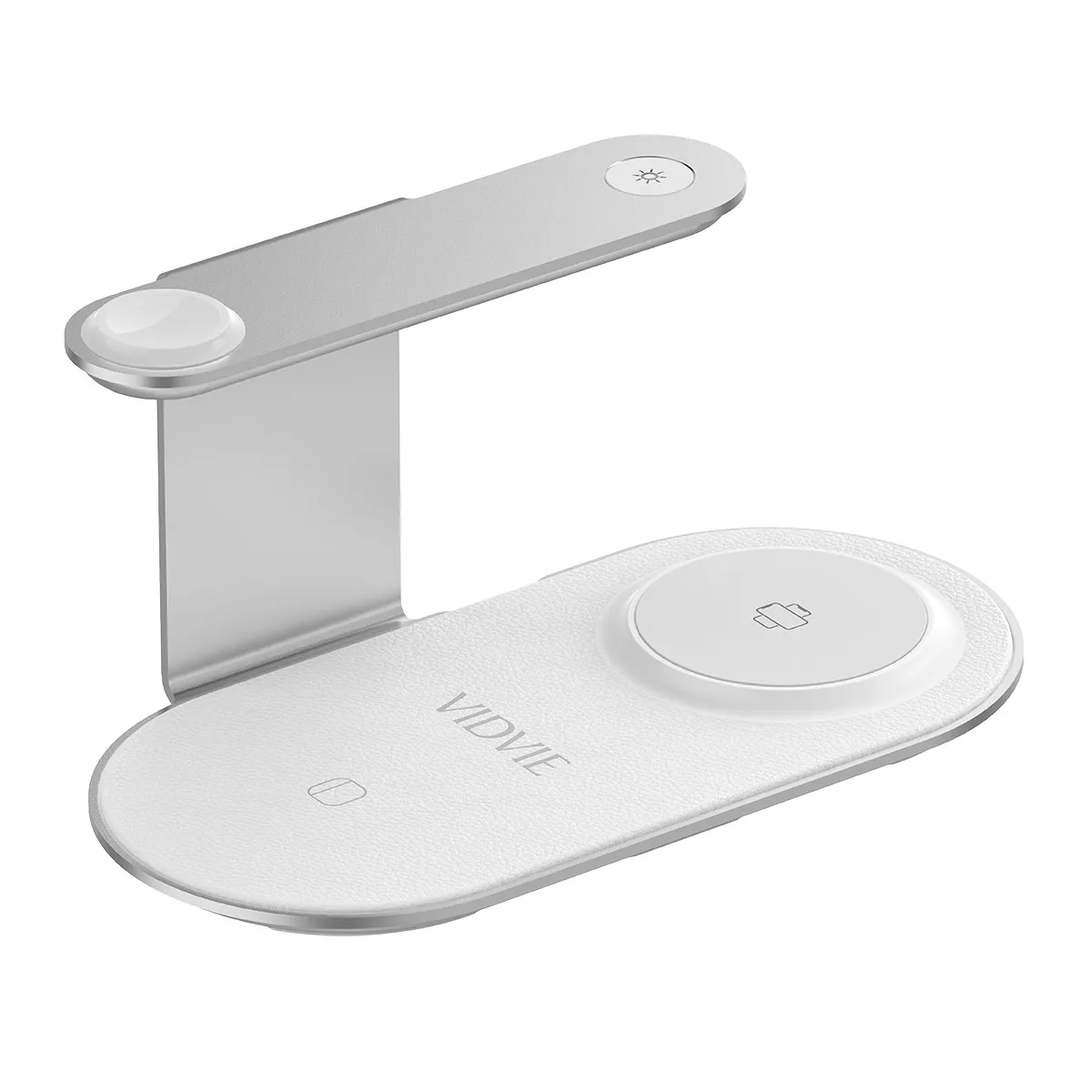 VIDVIE WLC1417 3-in-1 Wireless Charger with Night Light