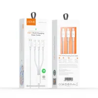 VIDVIE CB4023 3-in-1 Charging Cable 1.5m
