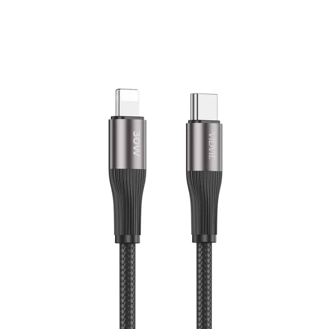VIDVIE CB4038 Type-C to Lightning Braided Cable (30W)