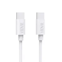 VIDVIE CB472 Type-C to Type-C Cable 1m (60W)