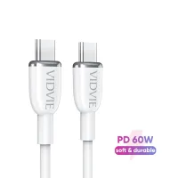 VIDVIE CB4012 Type-C to Type-C Cable 1.2m (PD 60W)