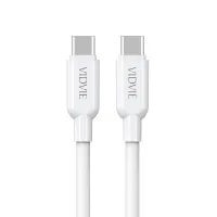 VIDVIE CB4025 Type-C to Type-C Silicone Cable 1.2m (PD 60W)