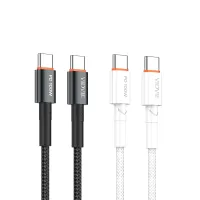 VIDVIE CB4034 Type-C to Type-C Nylon Braided Cable (100W)