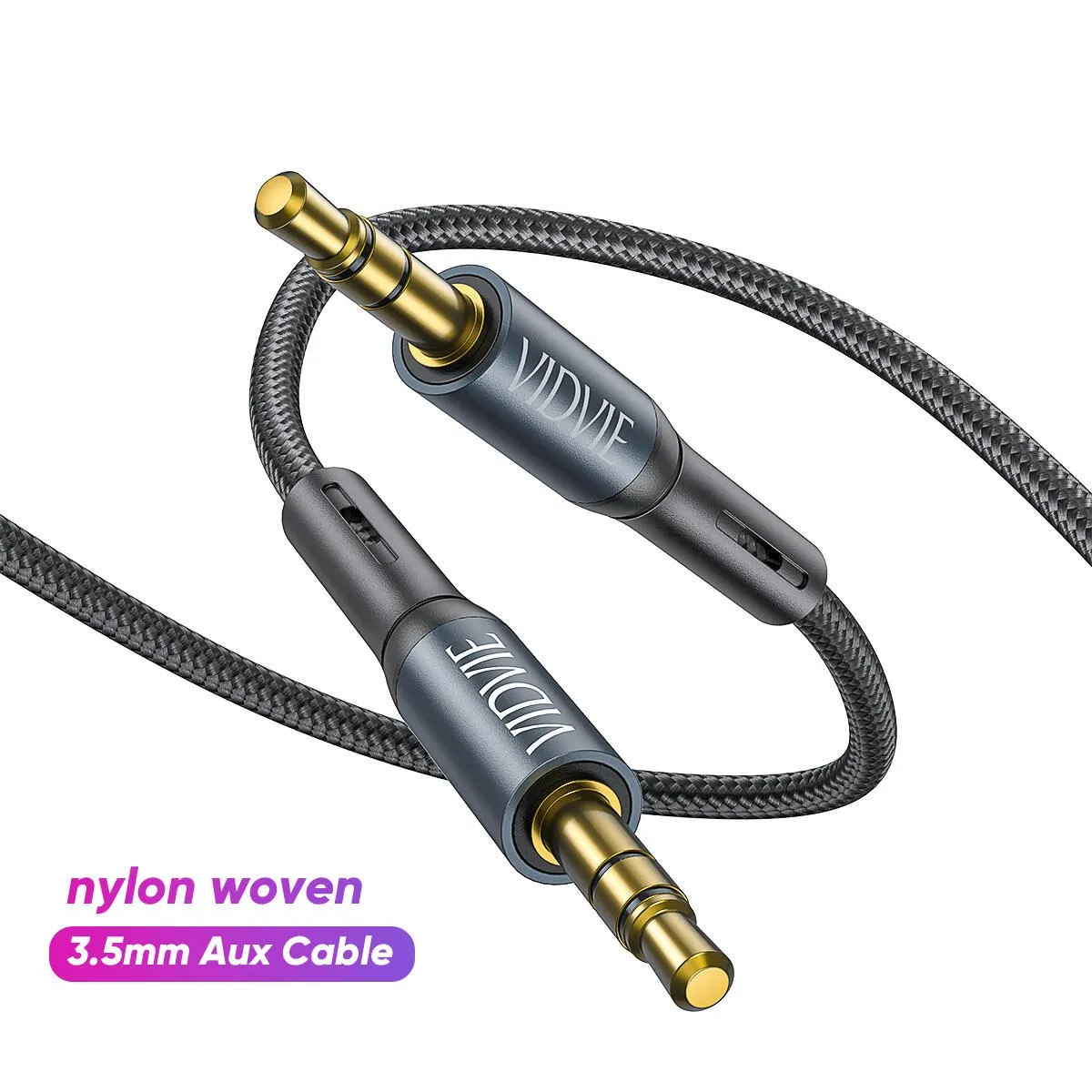 VIDVIE AL1110 3.5mm AUX Audio Cable 1.8m