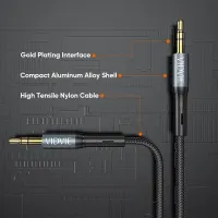 VIDVIE AL1110 3.5mm AUX Audio Cable 1.8m