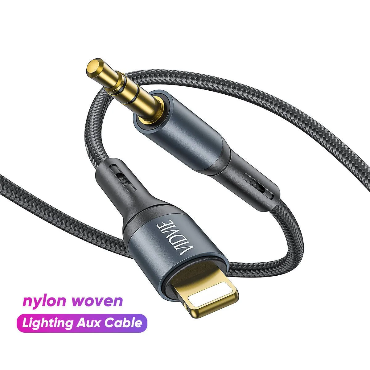 VIDVIE AL1112 Lightning to 3.5mm Audio Cable 1.8m