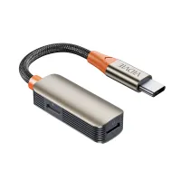 VIDVIE AL1121 2-in-1 Type-C Audio and Charging Adapter (60W)