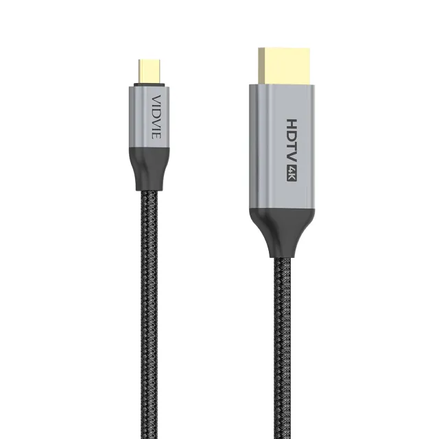 كابل VIDVIE HD01 من Type-C إلى HDMI بدقة 4K بطول 2 متر