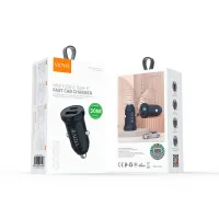 מטען לרכב VIDVIE CC532 קטן (USB + Type-C, 30W)