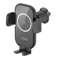 VIDVIE HC1530 Air Vent Car Phone Mount with 15W Wireless Charging