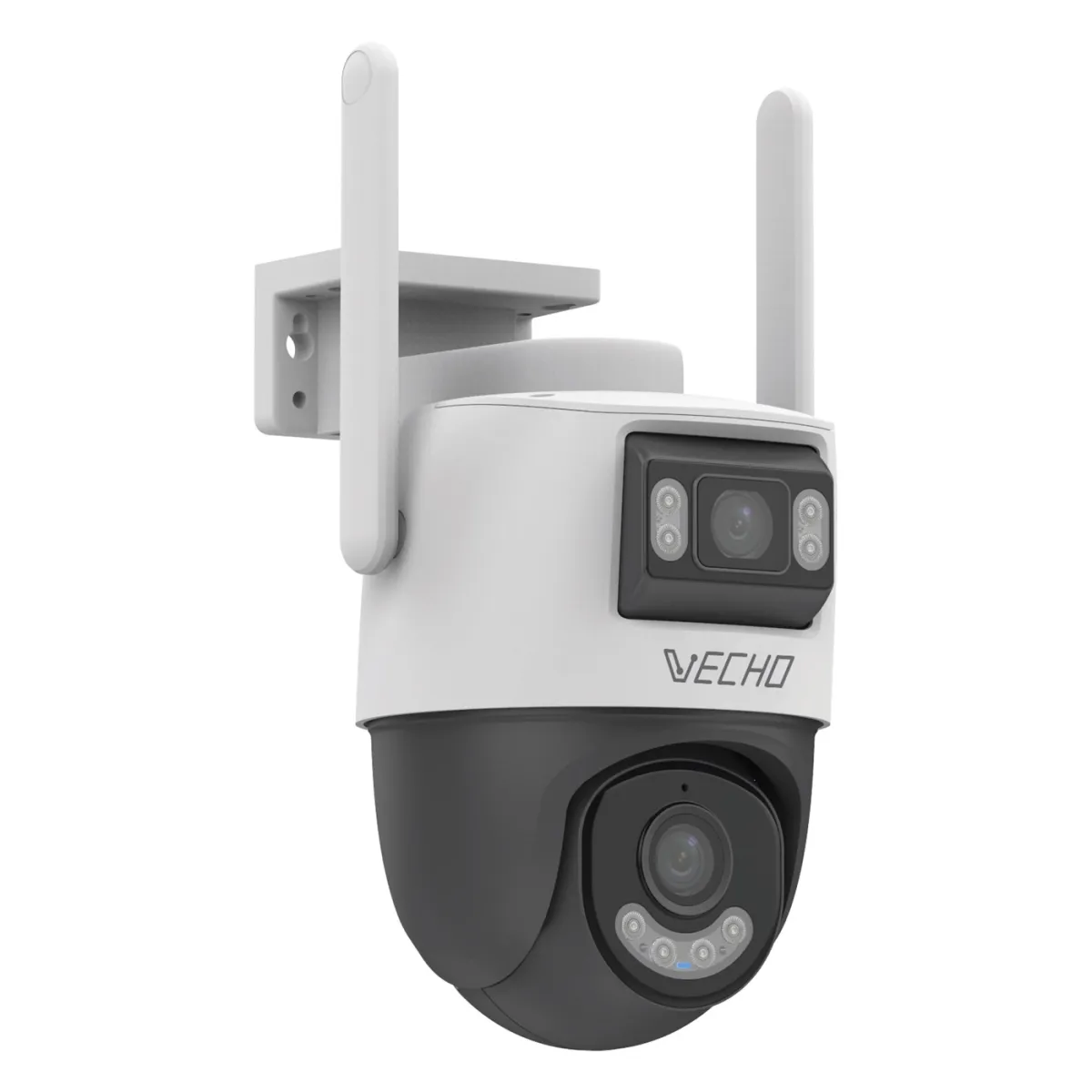 Vecho Dual-Lens 3MP+3MP Outdoor Wi-Fi PTZ Camera – VEC-SHP33F34-DL