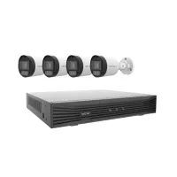 ערכת מעקב Vecho: מכשיר הקלטה VEC-X20108 + 4 מצלמות VEC-ACB25F3-A-LED