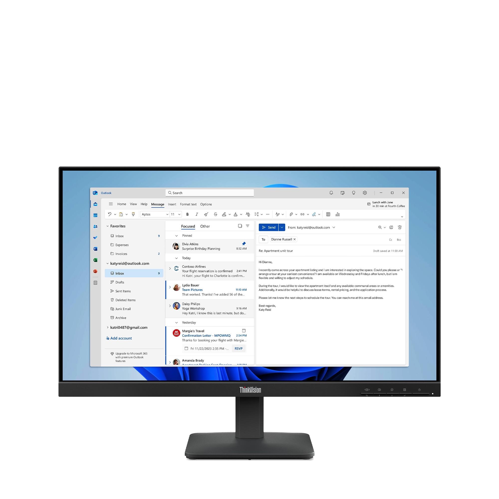 Lenovo ThinkVision S24-4e 24" 100Hz